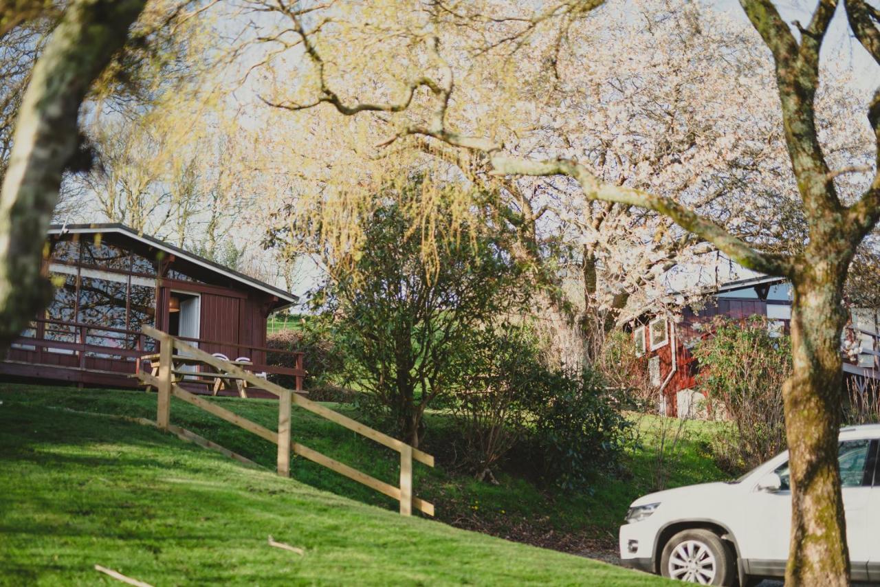 Timber Hill Self Catering Cedar Lodges บรอดเฮเวน ภายนอก รูปภาพ